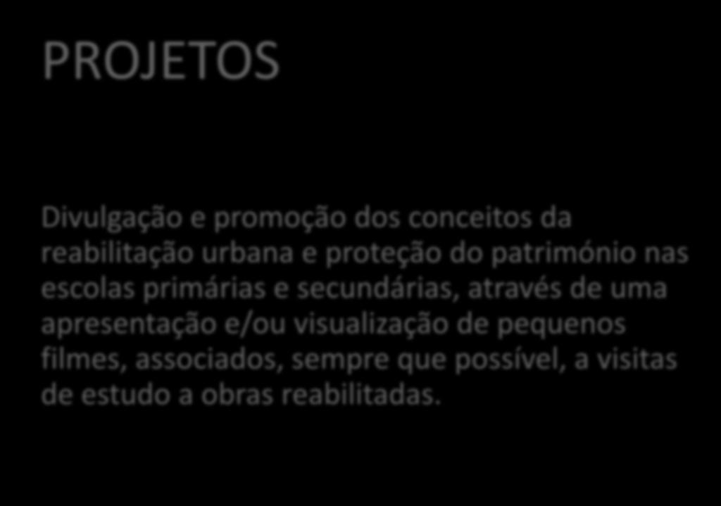 PROJETOS A APRUPP vai à escola Divulgação e promoção dos conceitos da