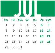 1º S Provas Parciais 2 T Provas Parciais 3 Q Provas Parciais 4 Q Provas Parciais 5 S Encerramento do semestre letivo todos os segmentos Provas Parciais 6 S 7 D 8 S Todos os segmentos - Início do