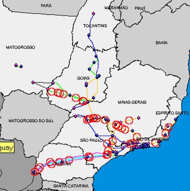 PROPOSTA 1: BANCO DE DADOS DE ACIDENTES A localização dos acidentes deverá ser registrada em um mapa.