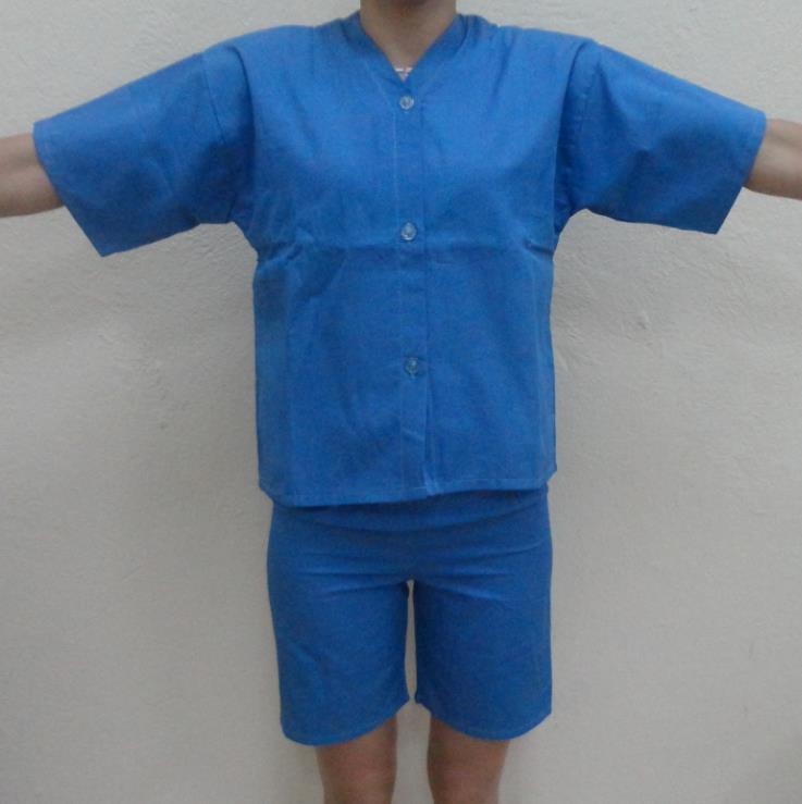 Pijama Profi Infantil 01 Blusa gola em V com manga e botões na