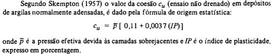 Resistência ao Cisalhamento de Solos Coesivos Laboratório vs Campo vs Correlações Laboratório Campo Correlações Aplicações dos ensaios de cisalhamento na prática O objetivo dos ensaios é estudar o