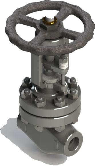 Válvulas Forjadas Forged Valves Válvula Gaveta Gate Valve Diâmetro: 1/2" à