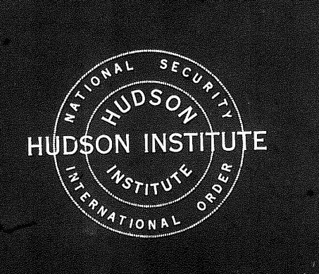 335 ANEXO A Primeiro logotipo do Hudson Institute, que indica o trabalho voltado à associação de segurança nacional dos EUA com a ordem