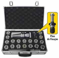 FERRAMENTAS DE CORTE Pinças ER-40 Descrição 3-4mm 38,0005 280,80 4-5mm 38,0006 280,80 5-6mm 38,0007 280,80 6-7mm 38,0008 280,80 7-8mm 38,0009 280,80 8-9mm 38,0010 280,80 9-10mm 38,0011 280,80 10-11mm