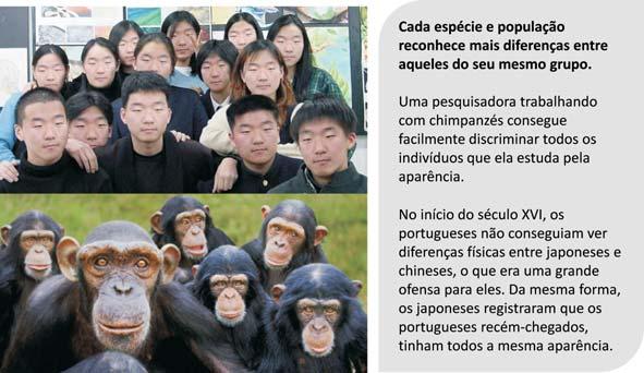 Outras divisões populacionais claras são também encontradas entre os gorilas e os orangotangos, mas não na espécie humana.