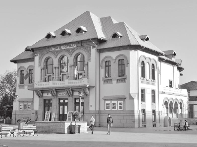 Aniversare prielnic şi, după reprezentaţiile din anii 1868-1869, a inaugurat în oraş teatrul, al treilea ce se ridica în vechea Românie (după cel din Iaşi şi cel Bucureşti).