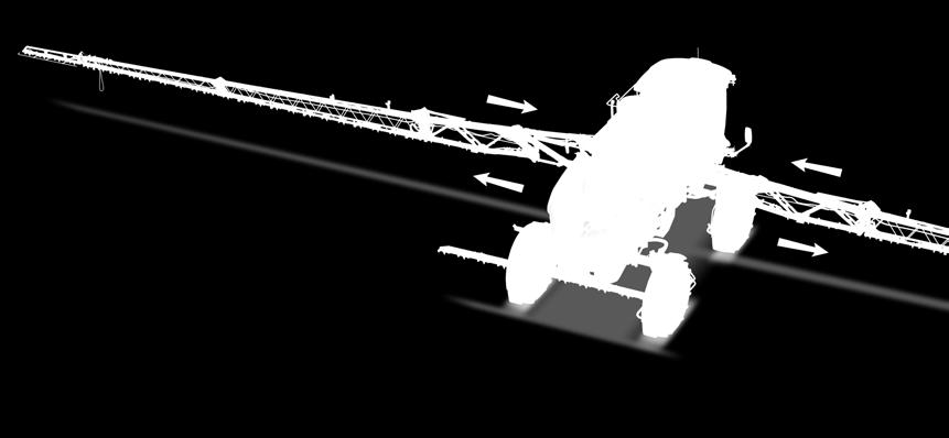Sistema Bico a Bico, Sistema Dupla Linha e Giro Inteligente nas 4 Rodas garantem uma pulverização ainda mais precisa e com maior economia.