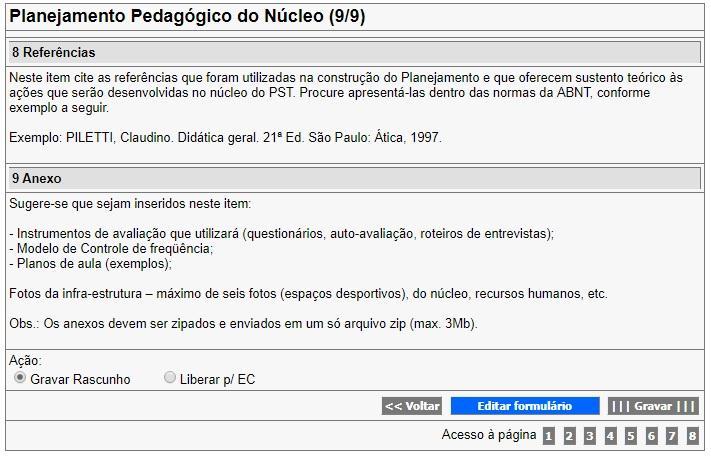 Cadastro de um (novo) PPN 14. Ao final será preciso Gravar o PPN.