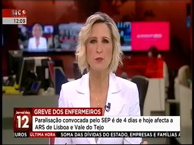 A27 SIC Notícias Duração: 00:04:47 OCS: SIC Notícias - Jornal do Meio-Dia