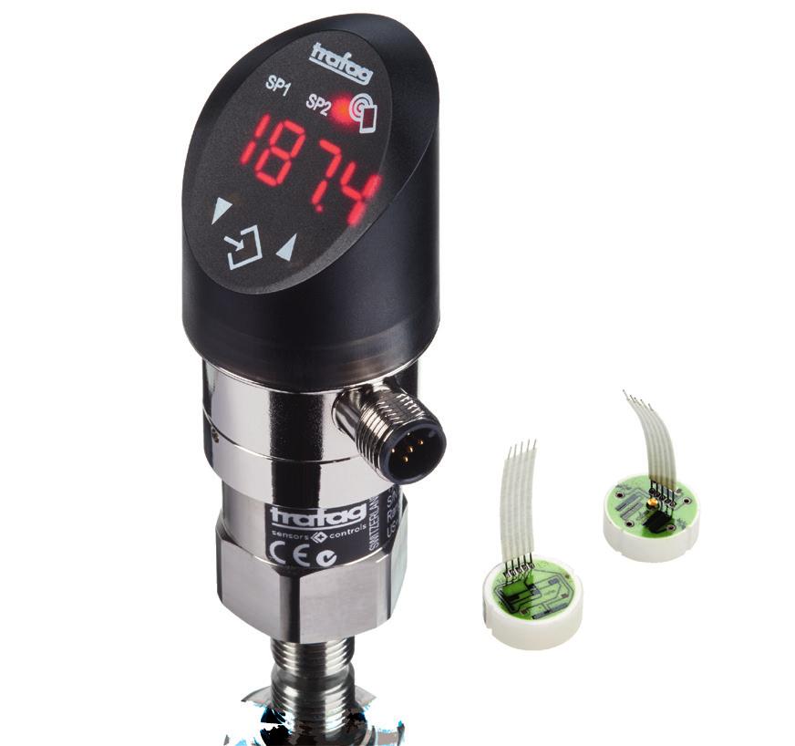 Transmissor de pressão com indicação A empresa Suíça Trafag AG é um fabricante líder, internacional de sensores e equipamentos de monitoração de elevada qualidade para medição da pressão e