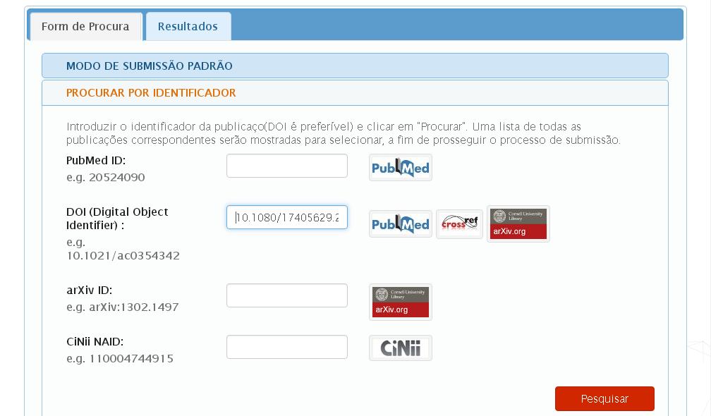 b) Inserindo um identificador digi