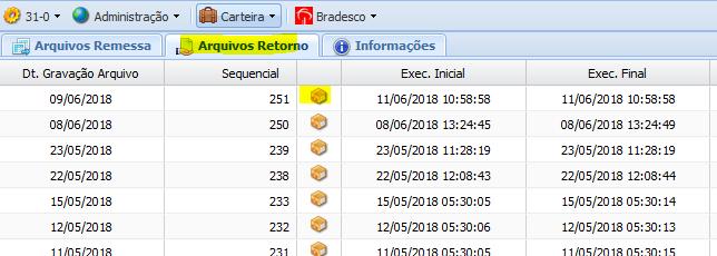 8. Após a importação com sucesso, deverá ser comunicado a sua cooperativa, a fim de que as ocorrências de processamento simuladas com o parceiro ocorram no ambiente de homologação 9.