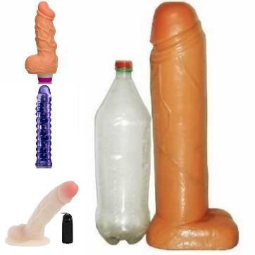 próteses penianas vendidas em Sex Shop.