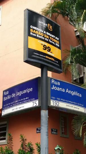 JANEIRO-RJ PLACAS DE RUA