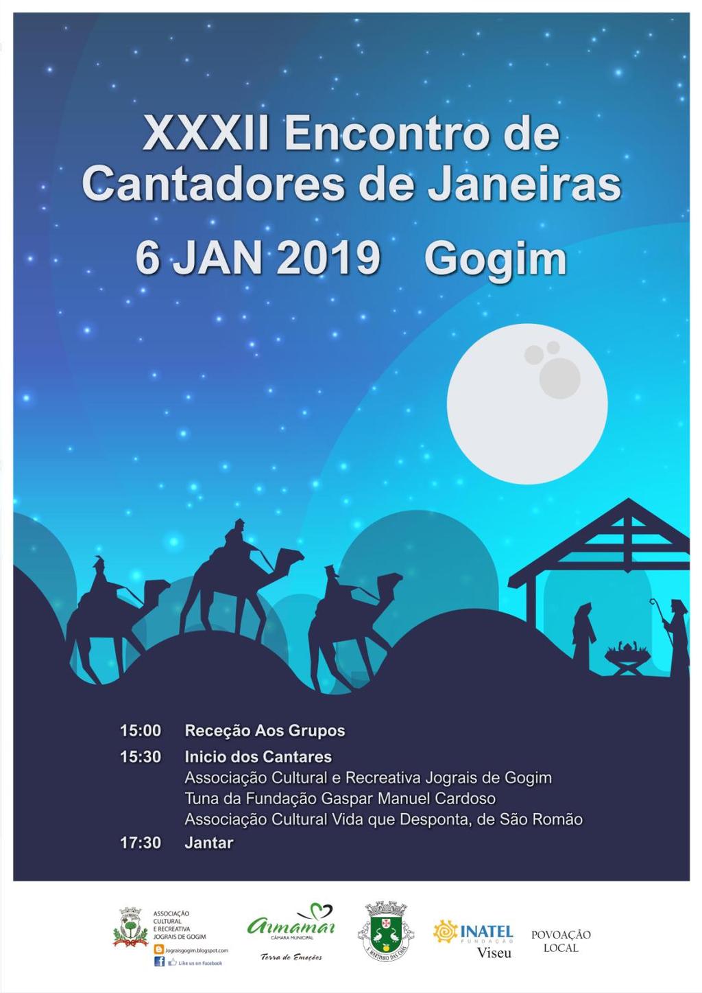 Dia 6 XXXII Encontro de Cantadores de Janeiras em Gogim