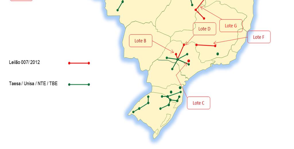 Extensão (Km) SS RAP ANEEL CAPEX RAP/CAPEX Prazo (meses) A 1.816 6 204,2 1.