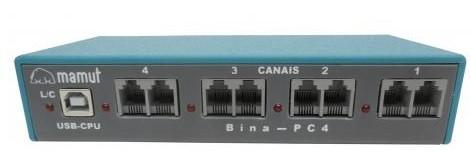 Capacidade: De 01 a 32 Canais; Instalação: Fácil e Rápida; Conexão USB, podem ser conectados vários módulos utilizando as conexões USB do computador; Programas: Compatível com Windows 7, 8, 10 e
