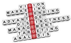 Estratégia A estratégia Estratégia é o conjunto de planos, estudos, premissas e avaliações que, considerados os valores, a missão, a visão e o