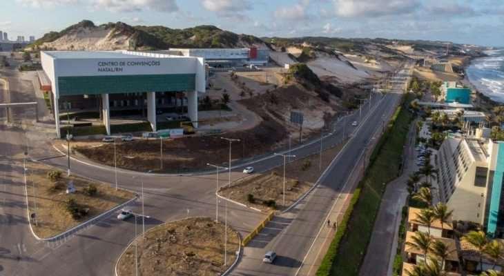 VEÍCULO: PORTAL NO AR DATA: 16.12.18 Centro de convenções de Natal ganha novo pavilhão Investimento foi de R$ 40 milhões.