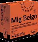MIG Belgo Estruturas metálicas; vasos de pressão; soldagem de aços ao carbono em geral: ASTM A36, A285-C, A515-60, A516-55/60, SAE1010, 1020 etc.