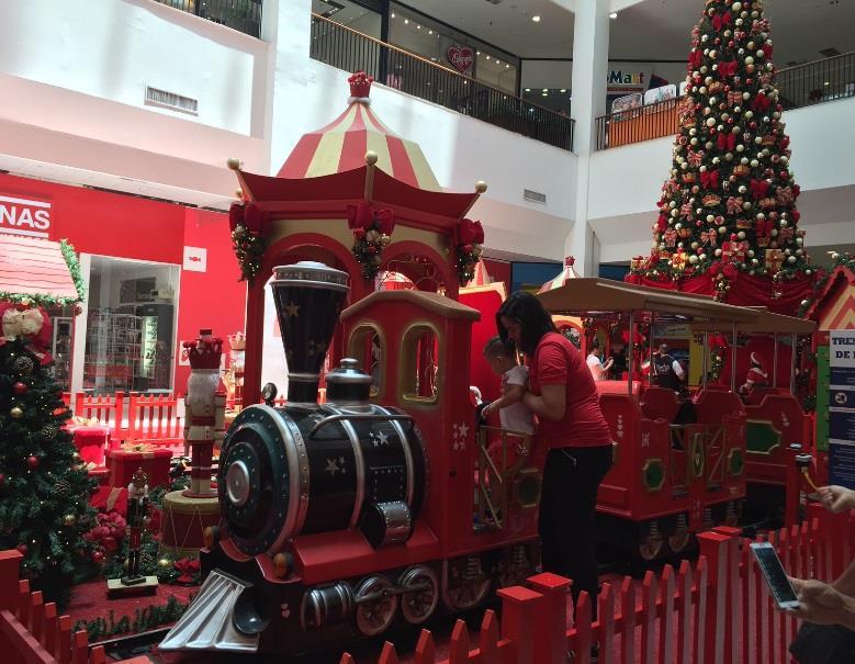 espaços no shopping