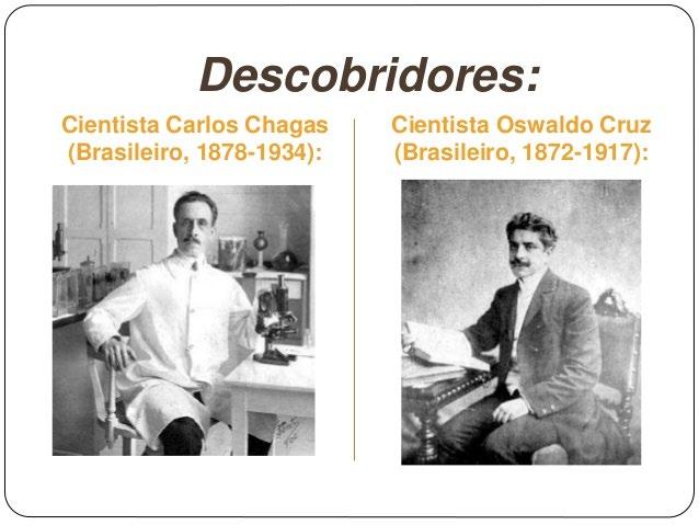 Saúde Pública No desenvolvimento das organizações sanitárias no Brasil, aparecem dois grandes médicos: Oswaldo Cruz, responsável pela criação da medicina preventiva entre nós e Carlos Chagas, pela