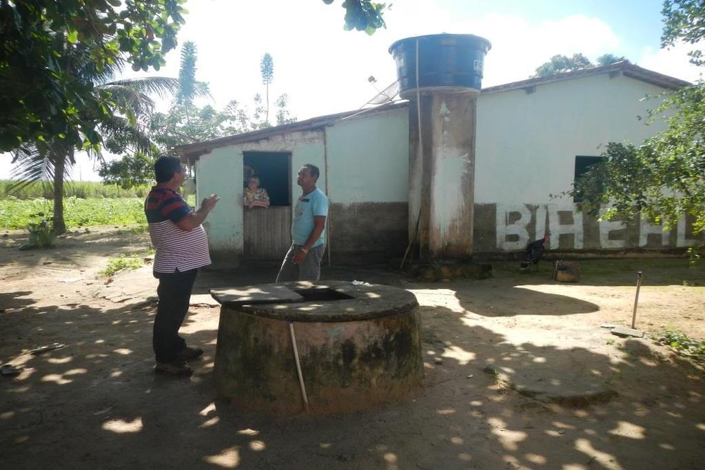 COBRAPE, 2014) Visita à comunidade rural do município de Igreja Nova - AL,