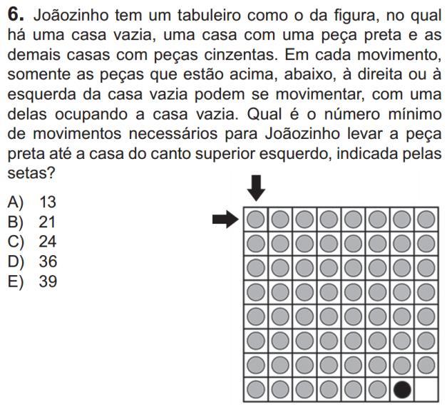 De semelhante forma, são aplicadas questões de forma lúdica através de jogos e materiais manipuláveis adaptados de questões anteriores das