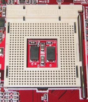 Soquete A ou 462 utilizados por processadores da AMD: Duron, Athlon, Athlon