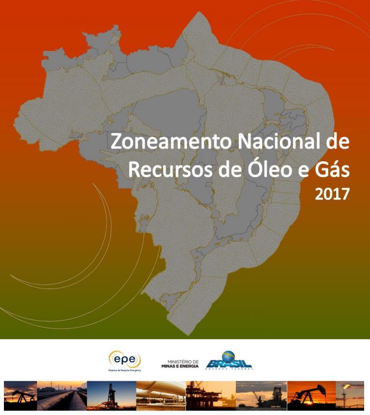 PRINCIPAIS PRODUTOS E PUBLICAÇÕES Zoneamento Nacional dos Recursos de Óleo e Gás no Brasil Objetivo Análise das Bacias Sedimentares brasileiras e obtenção de uma base de dados georreferenciada que