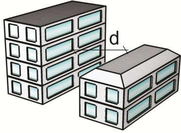 altura e a fachada de uma edificação adjacente (figura 7).