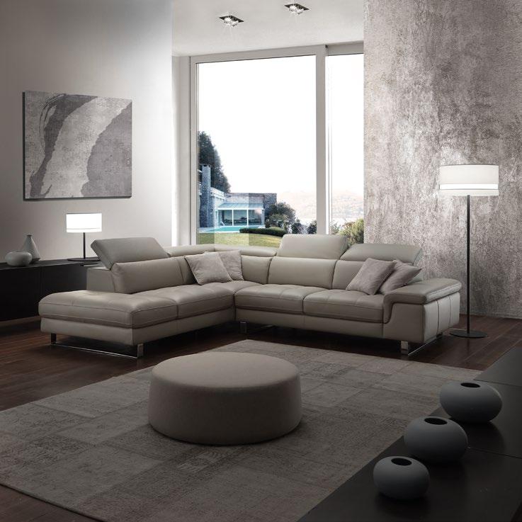 São as ideias base dos sofás componíveis Chateau d Ax: angulares, chaise lounge, sofácama e lugares personalizáveis.