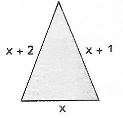 7. Determine x, sabendo que o perímetro da figura do item a é 48m e, que o perímetro da figura do item b é 40m. 8.