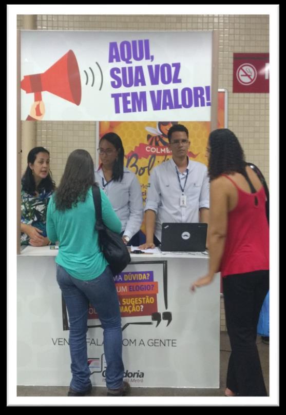 APERFEIÇOAR OS SERVIÇOS PRESTADOS pelo metrô à