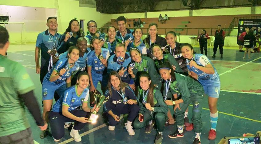 Os jogos foram realizados no Ginásio Guariroba, em Ceilândia. O time carimbou o passaporte para a Liga Nacional de Futsal Feminino em 2019.