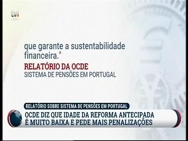 Há novas críticas ao sistema de pensões em Portugal, a