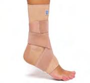 Artroses e artrites ligeiras do tornozelo, traumatismos e instabilidades ligeiras, contusões, entorses e derrames articulares, irritações crónica, pós-operatório e pós-traumático, fragilidade
