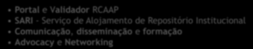 Validador RCAAP SARI - Serviço de Alojamento de Repositório
