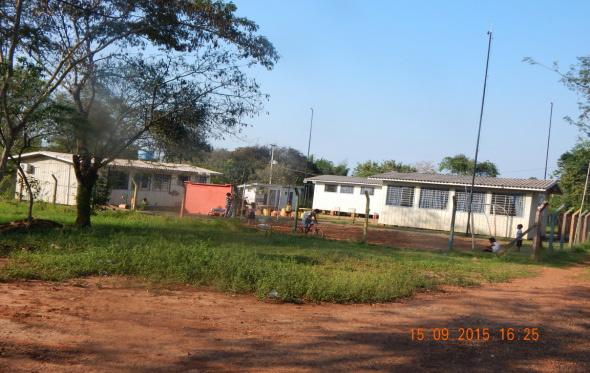 BORGES Figura 2 Escola Estadual Mbyja Porã, localizada na Aldeia Tekohá