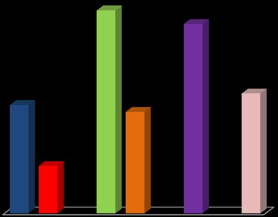 GRÁFICO 3 Dados referentes ao Acesso do primeiro Atendimento, o Tipo de atendimento, se obteve Facilidade para receber o Serviço, o Tempo que esta referenciado, Dificuldades de acesso aos direitos,