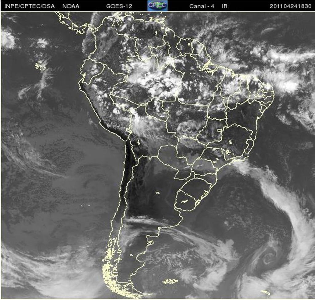 BOLETIM DIÁRIO DO TEMPO Boletim do Tempo para 24 de abril (CHUVA) Os sistemas observados sobre o estado do Ceará estavam associados a um Vórtice Ciclônico de Altos Níveis (VCAN).