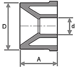 x½ 2½ x¼ 2½ x 1½ 2 ½ x 3 x 3 x2½ A 42,9 42,9 61,1 61,1 57,9 57,1 58,7 D 60,2