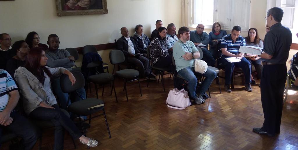 Notícia Diocese de Petrópolis Aspirantes e esposas participam do último encontro
