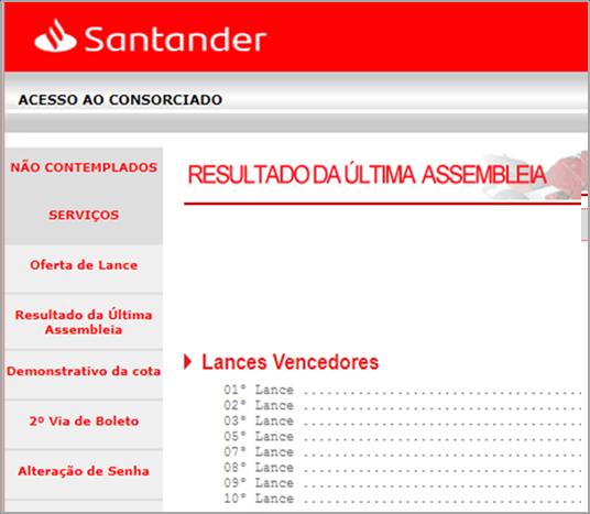 Contemplação RESULTADO DA ASSEMBLEIA Assembleias CONTEMPLAÇÃO Após o encerramento da assembleia,