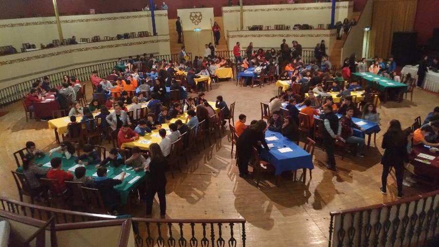 O VII Campeonato Regional de Jogos Matemáticos realizou-se no Coliseu Micaelense no dia 31 de janeiro.