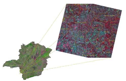 representa uma ferramenta de grande utilidade devido à sua grande abrangência em termos de área, periodicidade de imageamento em intervalos curtos, possibilidade de análise visual e espectral e baixo