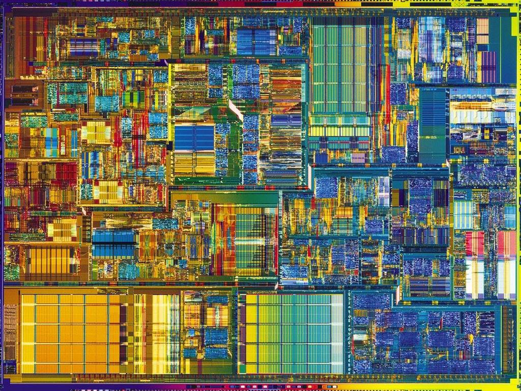 Um Exemplo da Revolução da Microeletrônica Intel