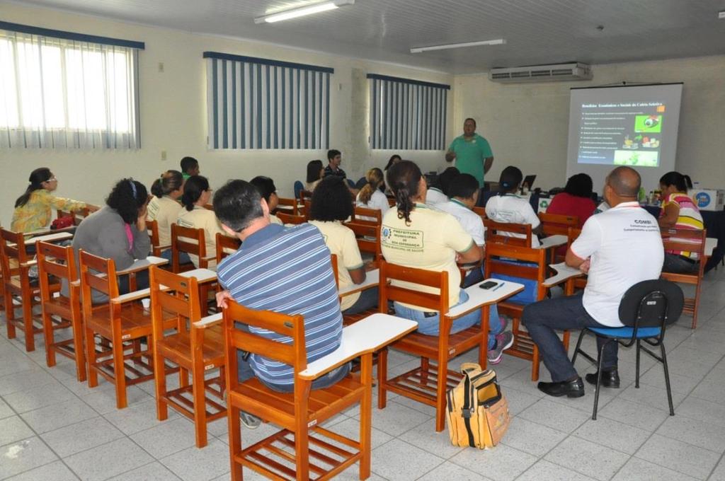 RELATÓRIO FOTOGRÁFICO - FORMAÇÃO DE AGENTES DE SAÚDE, AGENTES DE