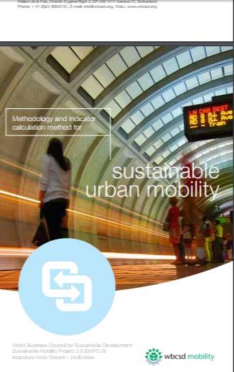 Mobilidade sustentável? World Business Council for Sustainable Development Sustainable Mobility Project 2.0 (SMP2.