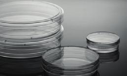 Placas de Petri para Cultura Celular Fabricadas em poliestireno (PS) de alta transparência; Superfície transparente lisa para observação sem distorção; Com tratamento Vacuum plasma TC para melhor